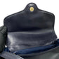 GUCCI Shoulder Bag leather black Bamboo Metal Old Gucci Women Used Authentic