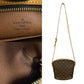 LOUIS VUITTON Shoulder Bag M51290 Leather, PVC Brown Monogram Drouot Women Used Authentic