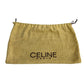 CELINE Shoulder Bag Leather, PVC Brown Macadam Blason Pattern Women Used Authentic