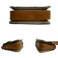 CELINE Shoulder Bag Leather, PVC Brown Macadam Blason Pattern Women Used Authentic