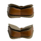 CELINE Shoulder Bag Leather, PVC Brown Macadam Blason Pattern Women Used Authentic