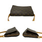 LOUIS VUITTON Shoulder Bag M51388 Leather, PVC Brown Monogram Musette Tango Long mens(Unisex) Used Authentic