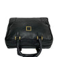 LOEWE Handbag leather black Anagram logo mens(Unisex) Used Authentic