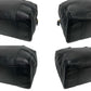 LOEWE Handbag leather black Anagram logo mens(Unisex) Used Authentic