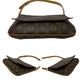 LOUIS VUITTON Shoulder Bag M51257 Leather, PVC Brown Monogram Musette tango mens(Unisex) Used Authentic