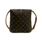 LOUIS VUITTON Shoulder Bag M51258 Leather, PVC Brown Monogram Musette Salsa Women(Unisex) Used Authentic
