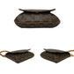 LOUIS VUITTON Shoulder Bag M51258 Leather, PVC Brown Monogram Musette Salsa Women(Unisex) Used Authentic
