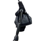 BALENCIAGA Handbag leather black Navy Cabas XS mens Used Authentic