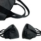BALENCIAGA Handbag leather black Navy Cabas XS mens Used Authentic