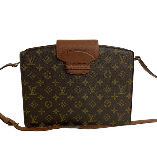 LOUIS VUITTON Shoulder Bag M51375 Leather, PVC Brown Monogram Kurcell mens(Unisex) Used Authentic