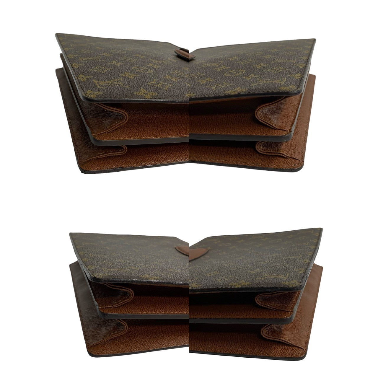 LOUIS VUITTON Shoulder Bag M51375 Leather, PVC Brown Monogram Kurcell mens(Unisex) Used Authentic