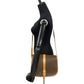 CELINE Shoulder Bag Leather, PVC Brown Macadam Blason Pattern Women(Unisex) Used Authentic