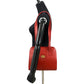 BURBERRY Tote Bag leather Red Shadow Horse logo Metal Women Used Authentic