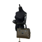 CELINE Handbag Leather, PVC Brown Macadam Blason Triomphe Pattern mens(Unisex) Used Authentic