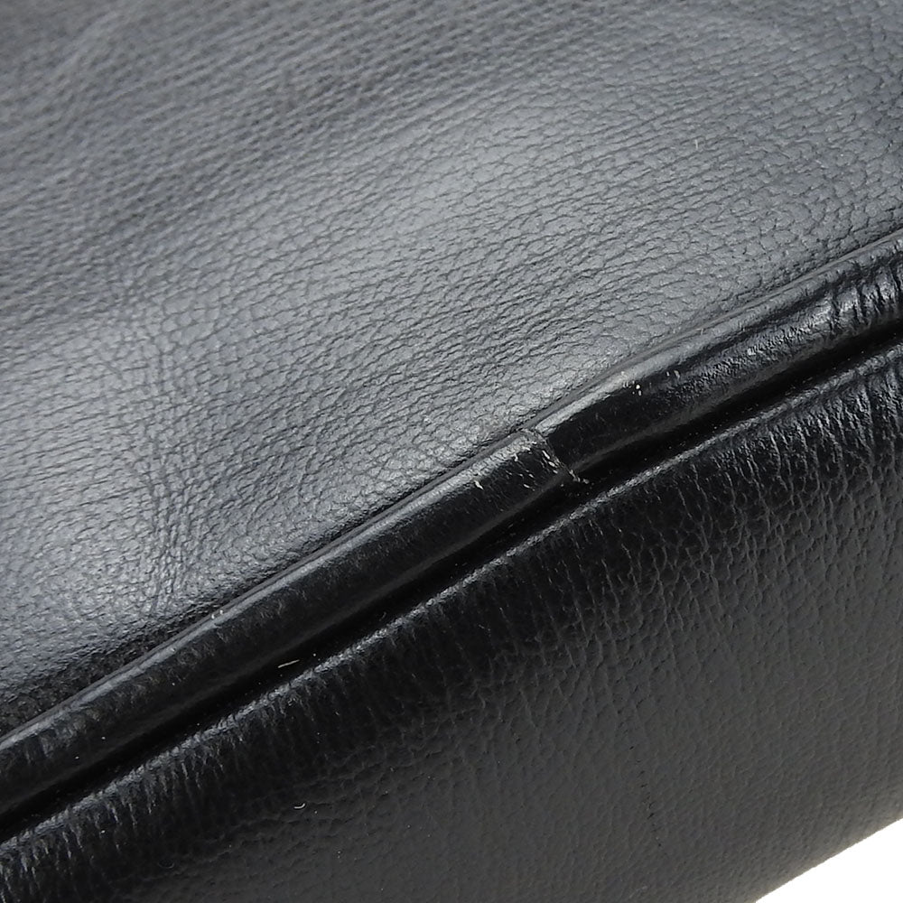 LOEWE Shoulder Bag leather black Velazquez