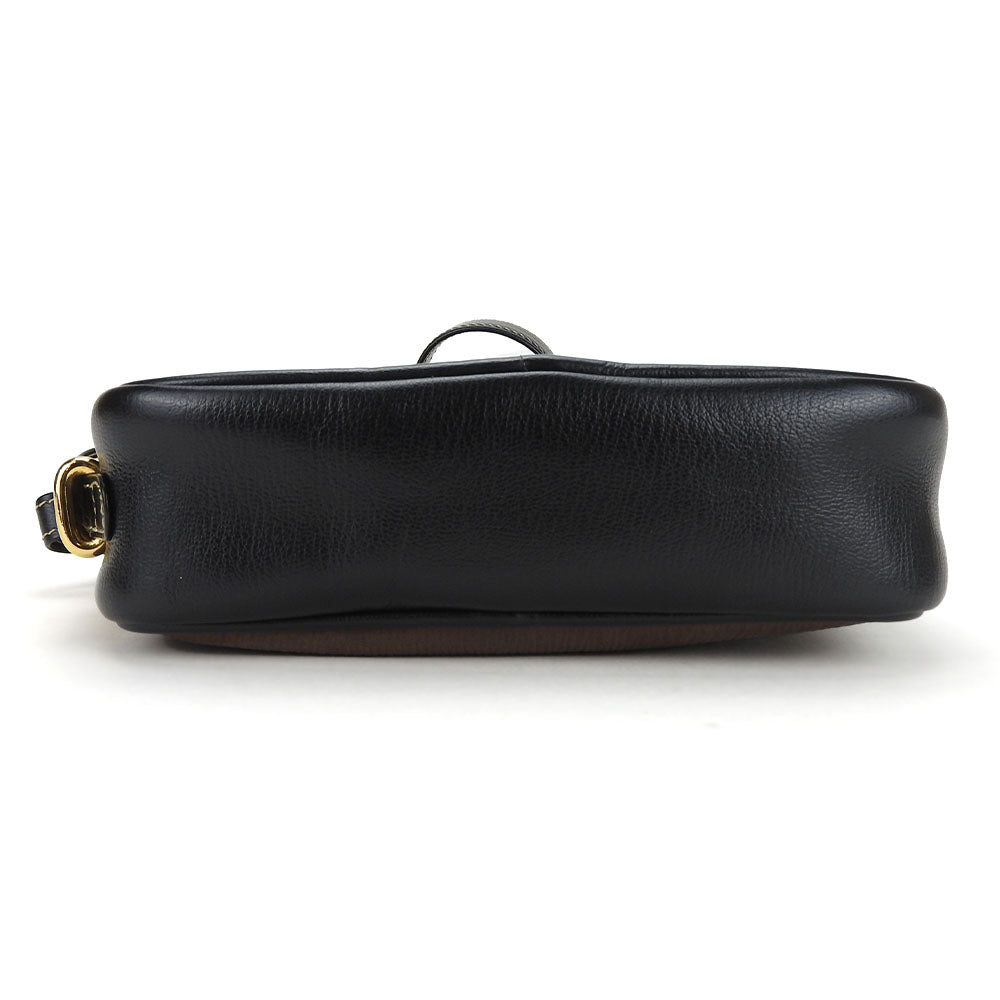 LOEWE Shoulder Bag leather black Velazquez
