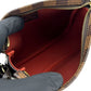LOUIS VUITTON Pouch N51982 Damier canvas Brown Truth makeup Women Used Authentic