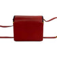 GUCCI Shoulder Bag leather Red