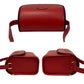 GUCCI Shoulder Bag leather Red