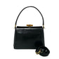 GUCCI Shoulder Bag Calfskin, Leather black Bamboo Women Used Authentic