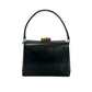 GUCCI Shoulder Bag Calfskin, Leather black Bamboo Women Used Authentic