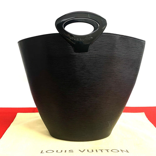 LOUIS VUITTON Handbag M54522 leather black Epi Noctumble Women Used Authentic
