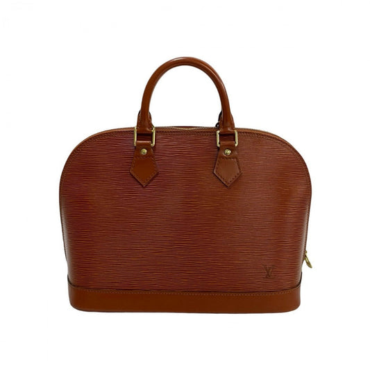 LOUIS VUITTON Handbag M52143 Epi Leather Brown Epi Alma