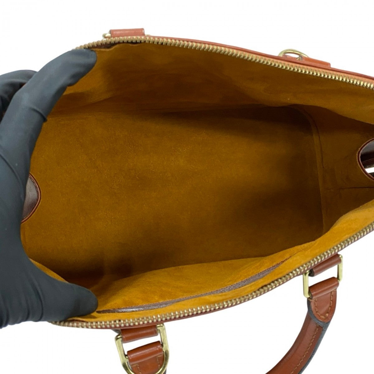 LOUIS VUITTON Handbag M52143 Epi Leather Brown Epi Alma