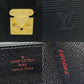 LOUIS VUITTON Business bag M54412 leather black Epi Serviette Ambassador mens Used Authentic