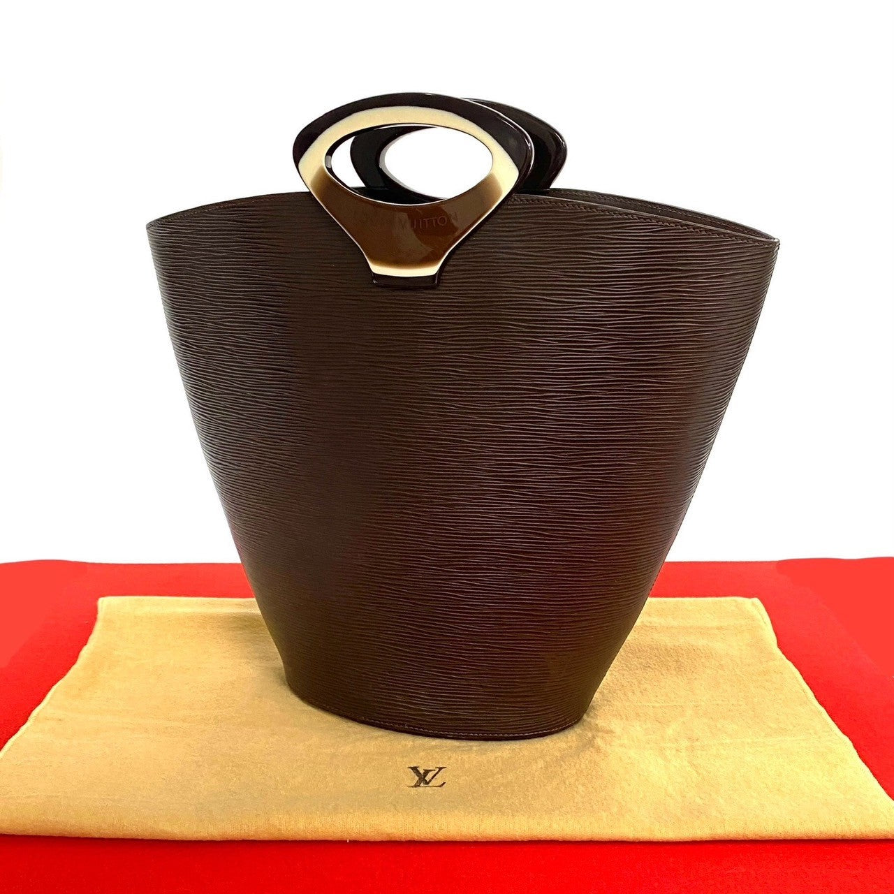 LOUIS VUITTON Handbag M5452D leather Brown Epi Noctumble Women Used Authentic