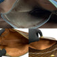 CELINE Shoulder Bag Leather, PVC Brown Macadam Blason Triomphe Pattern Women Used Authentic