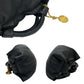 LOEWE Handbag leather black Anagram logo Nappa Aire Women Used Authentic