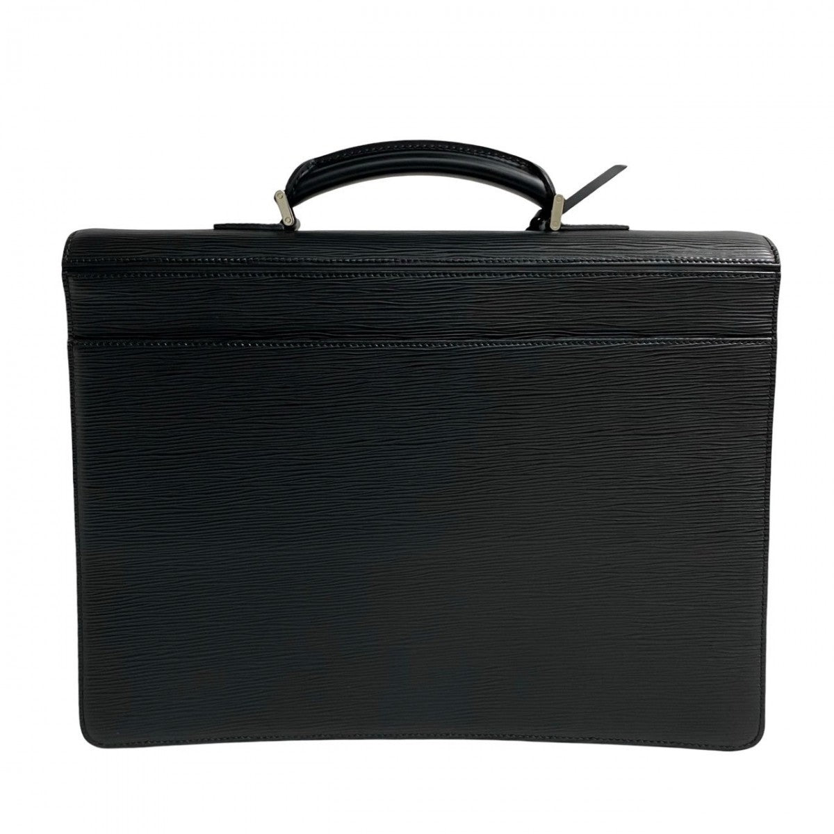 LOUIS VUITTON Business bag M54552 leather black Epi Laguito mens Used Authentic
