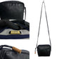 LOEWE Shoulder Bag leather Navy Anagram logo Women(Unisex) Used Authentic
