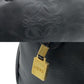 LOEWE Handbag leather black Anagram logo Amazonas Women Used Authentic