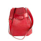 LOUIS VUITTON Shoulder Bag M80207 Epi Leather Red Epi Sac de Paul PM Women Used Authentic