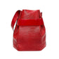 LOUIS VUITTON Shoulder Bag M80207 Epi Leather Red Epi Sac de Paul PM Women Used Authentic