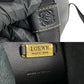LOEWE Backpack leather black Anagram logo Anton Women Used Authentic
