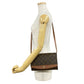 LOUIS VUITTON Shoulder Bag M51798 Leather, PVC Brown Monogram Bordeaux24 Women Used Authentic