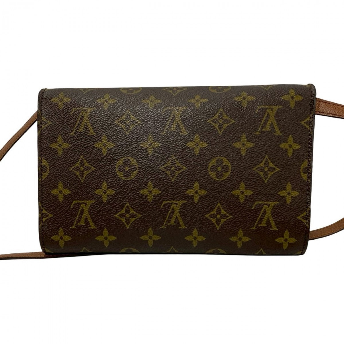 LOUIS VUITTON Shoulder Bag M51798 Leather, PVC Brown Monogram Bordeaux24 Women Used Authentic