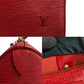 LOUIS VUITTON Handbag M43017 Epi Leather Red Epi Speedy 25 Women Used Authentic