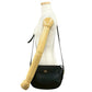 GUCCI Shoulder Bag leather black GG logo Metal Women Used Authentic