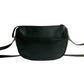 GUCCI Shoulder Bag leather black GG logo Metal Women Used Authentic