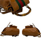 GUCCI Backpack leather Brown Bamboo Sherry Line