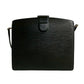 LOUIS VUITTON Shoulder Bag M52342 leather black Epi Capuchin Women Used Authentic