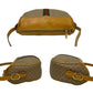 GUCCI Shoulder Bag Leather, PVC Brown Micro GG logo Sherry line Women Used Authentic