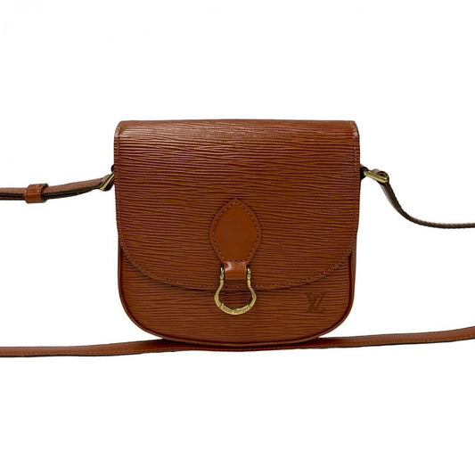 LOUIS VUITTON Shoulder Bag M52213 Epi Leather Brown Epi Mini Saint-Cloud