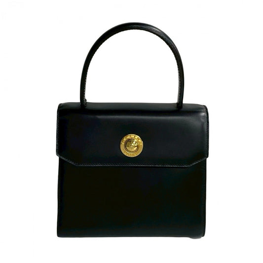 CELINE Handbag Calfskin, Leather black Star Ball Metal Women Used Authentic