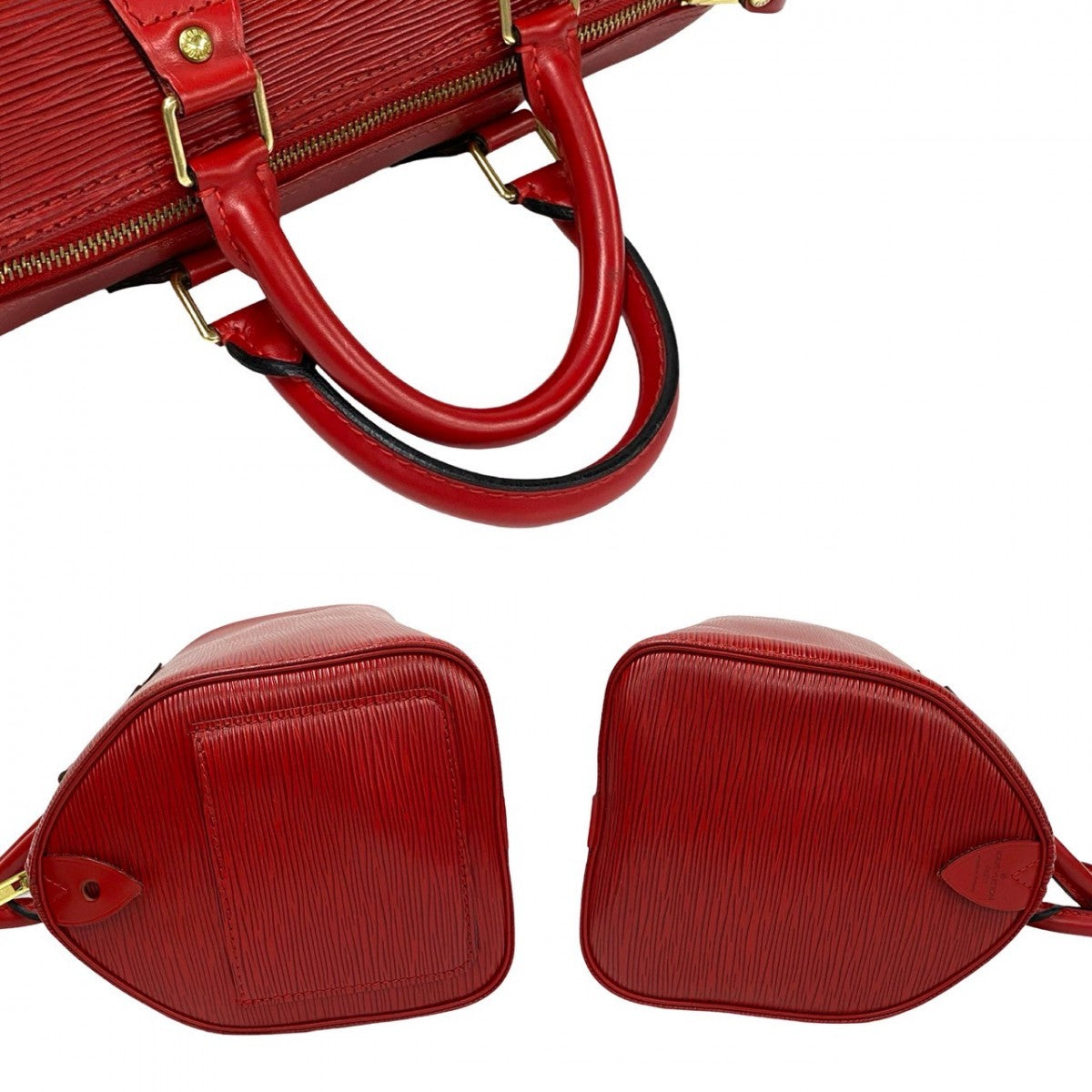 LOUIS VUITTON Handbag M43017 Epi Leather Red Epi Speedy 25 Women Used Authentic