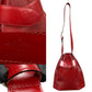 LOUIS VUITTON Shoulder Bag M80157 Epi Leather Red Epi Sac De Paul PM Women Used Authentic